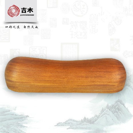 吉木高檔緬甸花梨木枕頭 紅木頸椎枕 護頸枕 保健護理按摩硬頸枕批發・進口・工廠・代買・代購