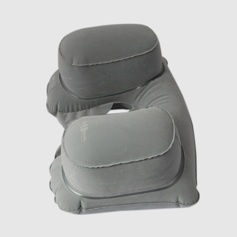 充氣植絨枕 廣告枕 充氣U枕 雙層枕 枕頭批發・進口・工廠・代買・代購