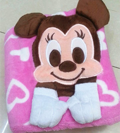 嬰童毯 寶寶蓋毯 珊瑚絨卡通貼佈童毯批發・進口・工廠・代買・代購