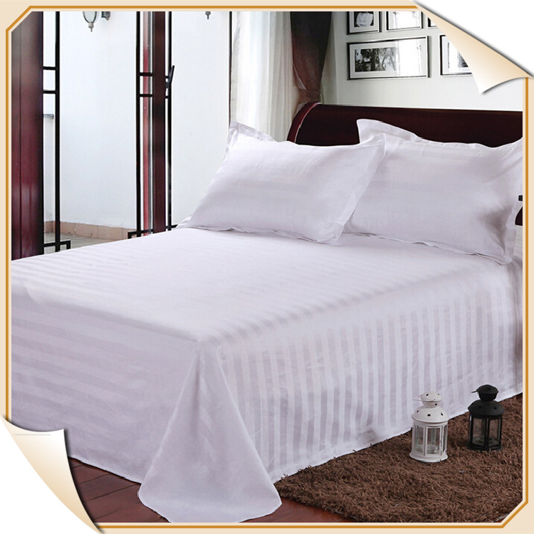 賓館酒店床上用品滌棉加密緞條四件套廠傢直銷批發工廠,批發,進口,代購