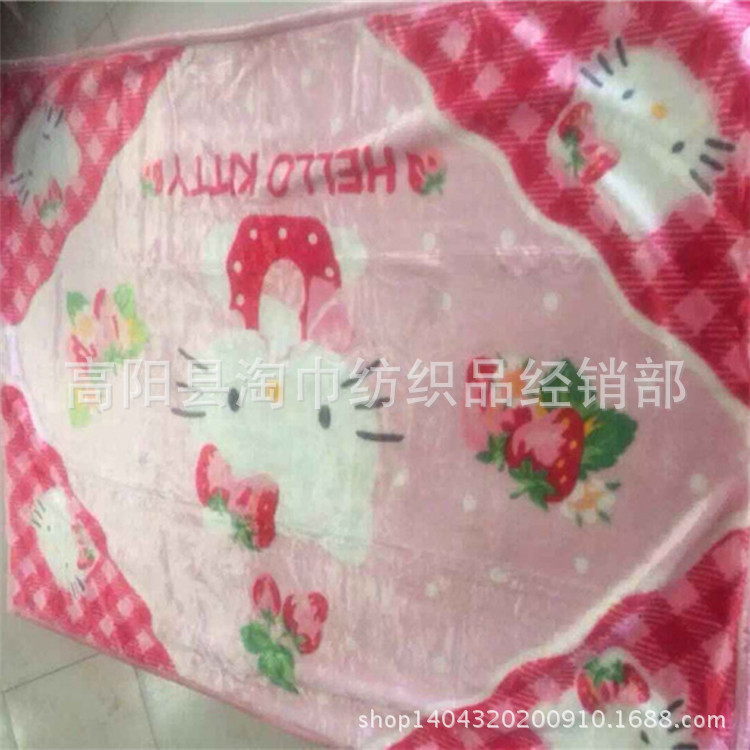 廠傢直批外貿尾單拉舍爾毛毯 多種花色圖案單層加厚工藝毛毯批發・進口・工廠・代買・代購