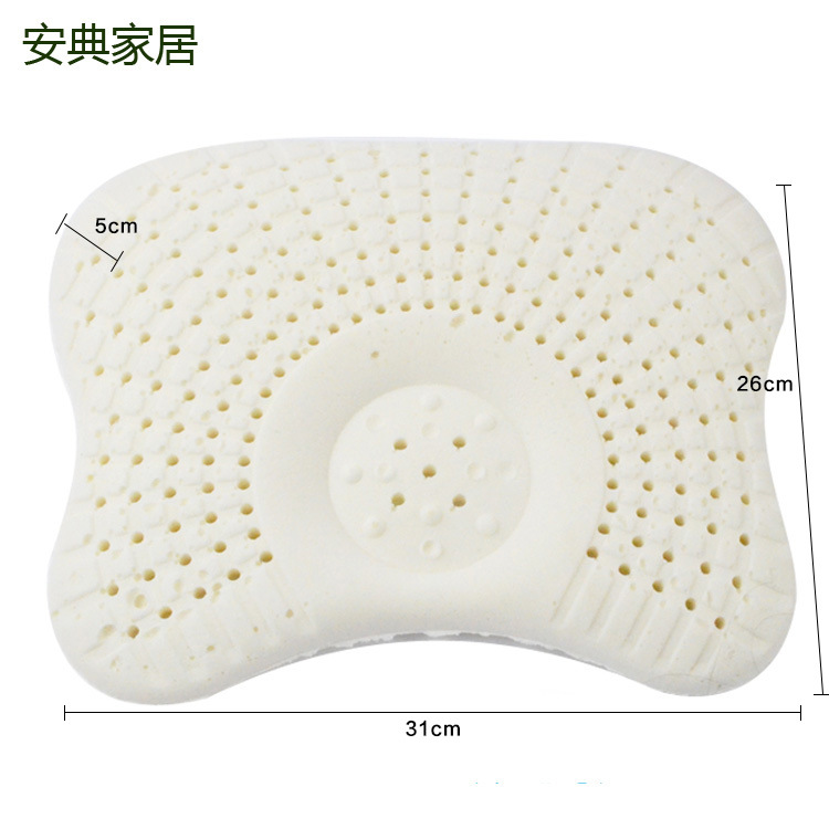 【安全放心】進口天然乳膠嬰兒枕0-3歲寶寶枕頭初生嬰童兒童枕工廠,批發,進口,代購