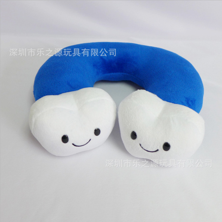 企業定做做工精細博覽展會送會員客戶創意卡通造型u型午休頸枕批發・進口・工廠・代買・代購