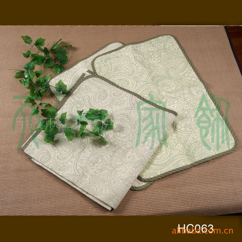 精品印花涼席/亞麻席/高檔印花/涼席/席子/床上用席工廠,批發,進口,代購