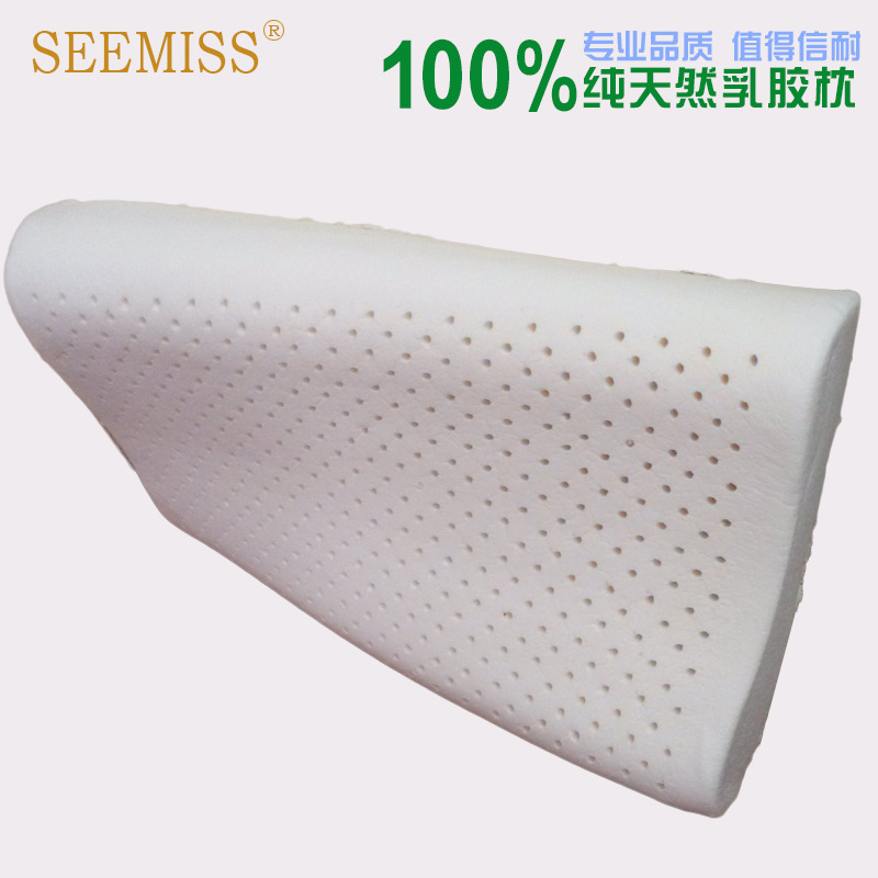 兒童學生天然乳膠枕頭100%天然規格46*27*5/7正品廠傢活動促銷批發・進口・工廠・代買・代購