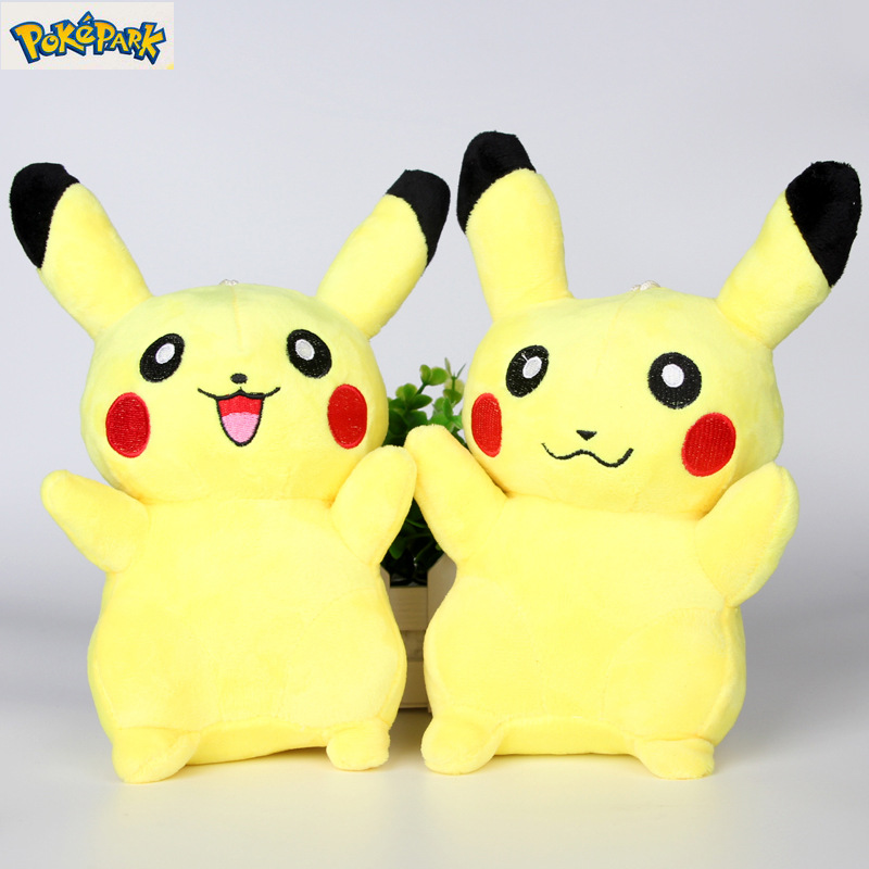 寵物小精靈POKEMON正版毛絨玩具皮卡丘公仔比卡丘神奇寶貝口袋批發・進口・工廠・代買・代購