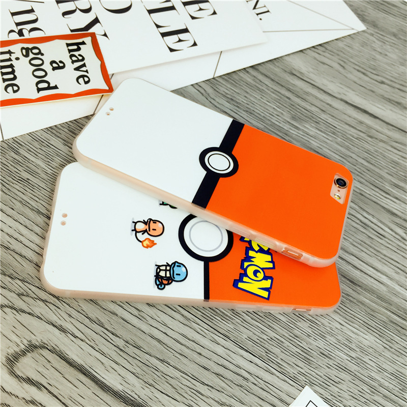 寵物小精靈精靈球iPhone6 S plus手機殼神奇寶貝蘋果5Spokemon go批發・進口・工廠・代買・代購