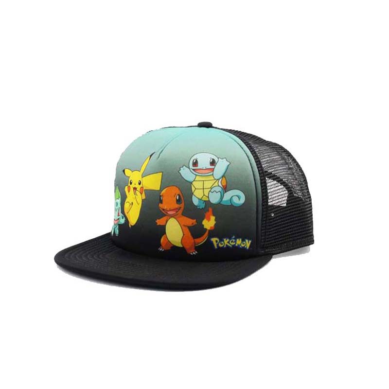 凱維帽業 寵物小精靈pokemon 帽子定製OEM貼牌定做帽子廠傢批發・進口・工廠・代買・代購