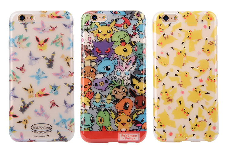 pokemon go手機殼寶可夢go寵物小精靈皮卡丘蘋果iPhone6s保護套6P批發・進口・工廠・代買・代購