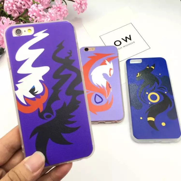 iPhone6S手機殼 蘋果6plus寶可夢go寵物小精靈皮卡丘精靈魂手機套工廠,批發,進口,代購