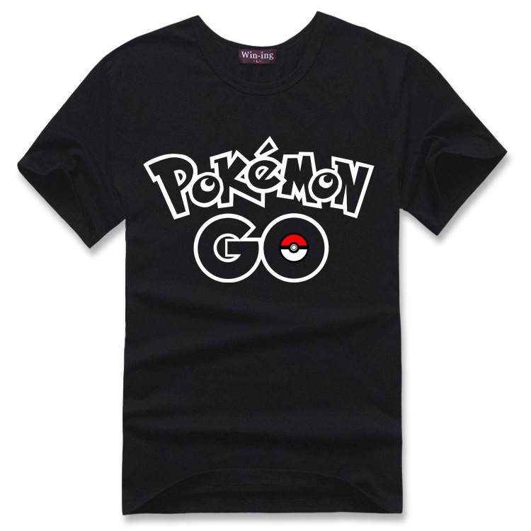 比卡丘 寵物小精靈寶可夢 pokemon go 寶可夢go 男女短袖t恤 衣服批發・進口・工廠・代買・代購