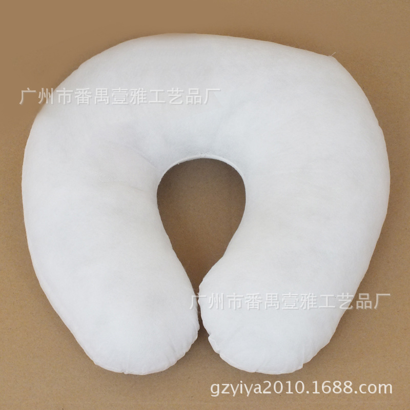 U形保健枕芯 全棉 滌棉 無紡佈形象包枕芯 廣州廠傢生產定做批發・進口・工廠・代買・代購