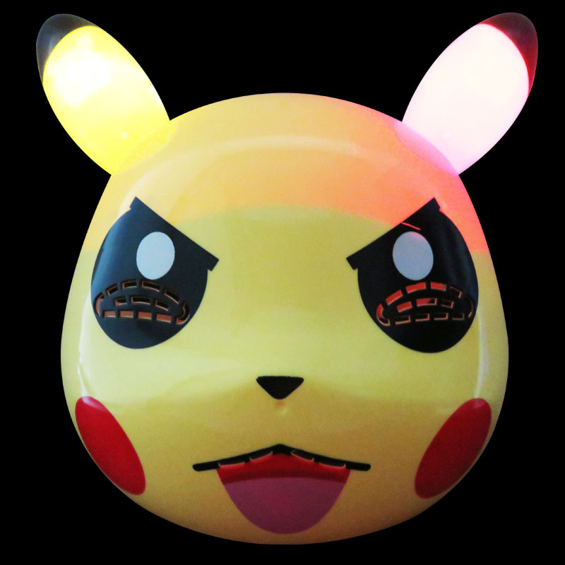 寶可夢go手辦 pokemon go神奇寶貝 寵物小精靈皮卡丘發光麵具批發・進口・工廠・代買・代購