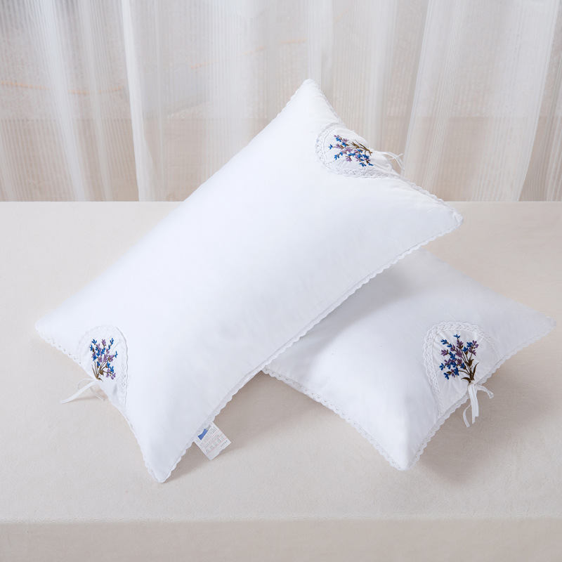 依夢紡2015新款保健枕芯 刺繡韓版薰衣草枕頭 單人枕廠傢批發批發・進口・工廠・代買・代購