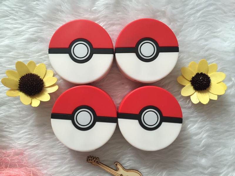新款3D精靈球充電寶pokemon go移動電源寶可夢go寶可夢卡通皮卡丘工廠,批發,進口,代購