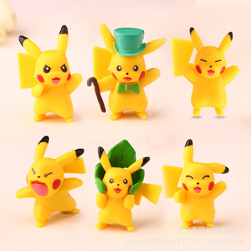 POKEMON GO 迷你寶可夢go 寵物小精靈皮卡丘 手辦模型玩偶批發批發・進口・工廠・代買・代購