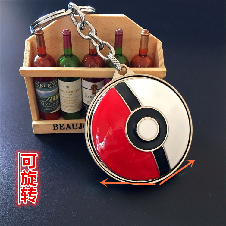 動漫周邊寶可夢gopokemon 寵物小精靈 精靈球鑰匙扣 神奇寶貝掛件工廠,批發,進口,代購