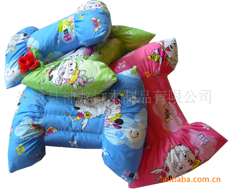 廠傢正品供應精美兒童蝴蝶結保健枕--枕芯SLC-6111 兒童益智枕批發・進口・工廠・代買・代購