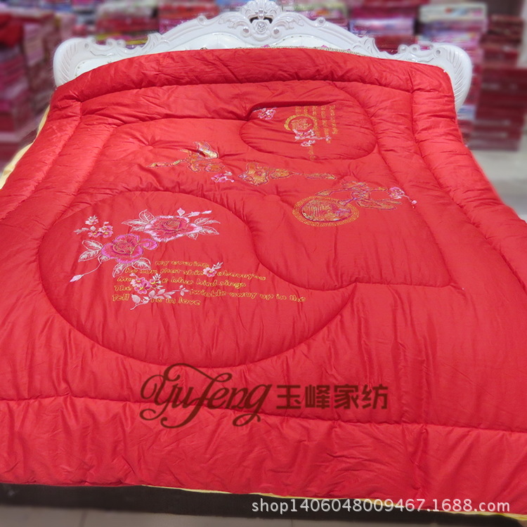 【廠傢直銷】加厚秋冬被子床上用品 傢紡傢用 婚慶被子被芯批發・進口・工廠・代買・代購