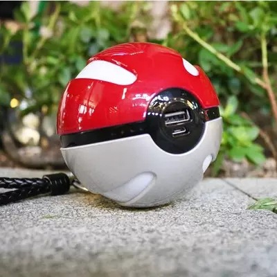 廠傢Pokemon Go精靈球充電寶卡通神奇寶貝寶可夢go移動電源套料工廠,批發,進口,代購