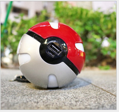 Pokemon Go精靈球充電寶卡通神奇寶貝寶可夢go移動電源廠傢直銷工廠,批發,進口,代購