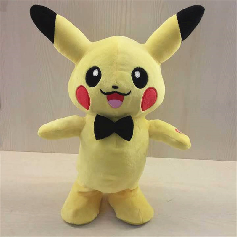 電動毛絨玩具寵物精靈會唱歌走路 pokemon go 寶可夢go皮卡丘玩具工廠,批發,進口,代購
