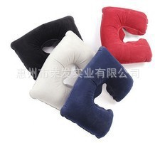 （廠傢直銷）充氣枕頭，充氣航空枕 護頸按摩枕可定製 加印LOGO批發・進口・工廠・代買・代購