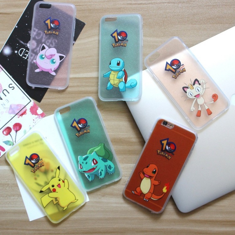 寵物小精靈iphone6splus手機殼卡通神奇寶貝蘋果6s保護套超薄軟殼工廠,批發,進口,代購