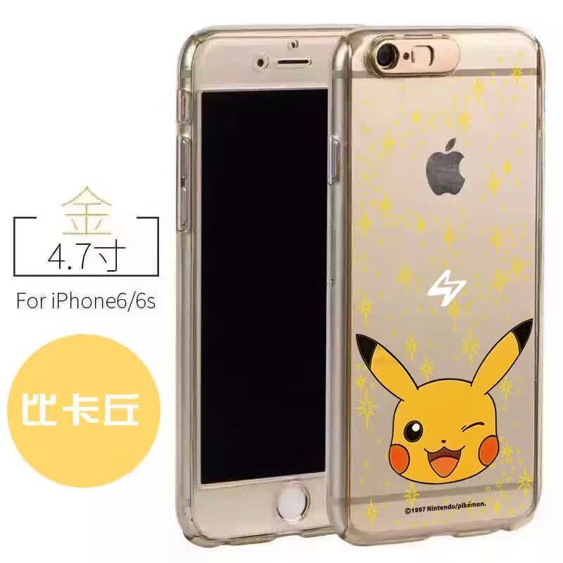 新品蘋果iPhone5/6/6p 360全包寵物小精靈彩繪來電閃手機殼保護套工廠,批發,進口,代購