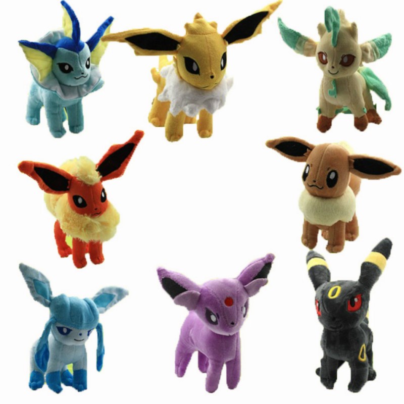 寵物小精靈寶可夢go神奇寶貝POKEMON毛絨玩具公仔八款站伊貝伊佈工廠,批發,進口,代購