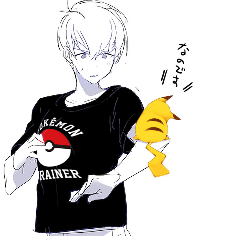 十一宮出品 寶可夢go Pokemon Go 周邊衣服圓領短袖青少年修身工廠,批發,進口,代購