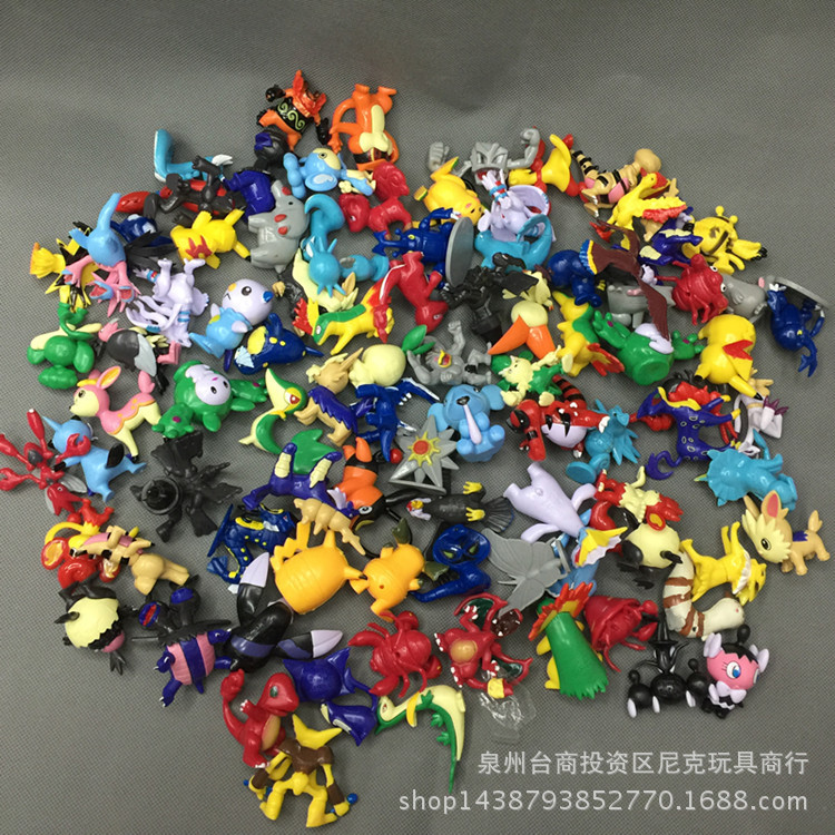 寵物小精靈 寶可夢go pokemon go 皮卡丘 100款公仔擺件現貨工廠,批發,進口,代購