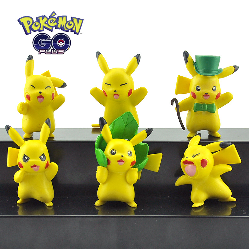 皮卡丘精靈公仔6款造型POKEMAN寵物小精靈神奇寶貝寶可夢go中號工廠,批發,進口,代購