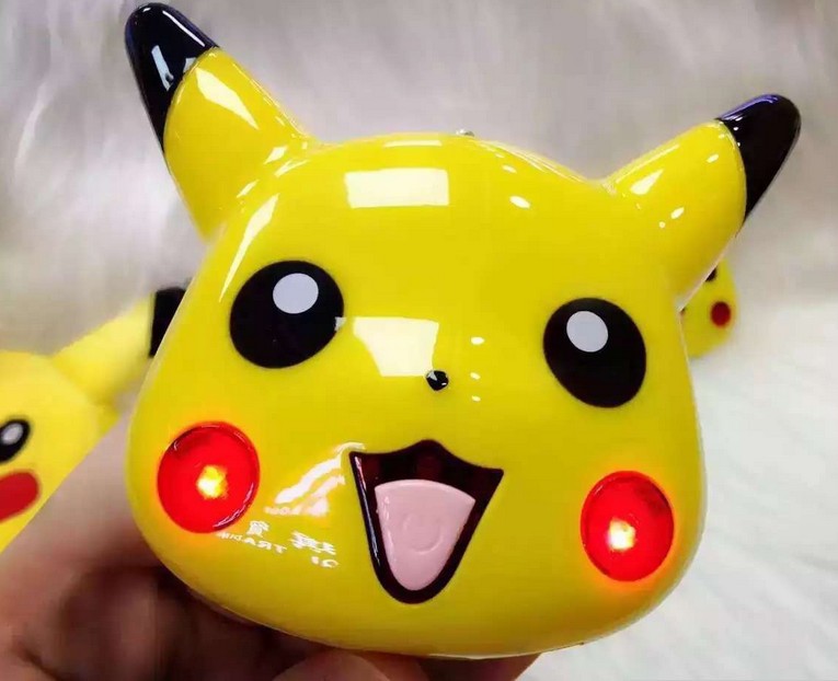 皮卡丘頭移動電源pokemon go充電寶精靈球寶可夢go寶可夢卡通批發工廠,批發,進口,代購