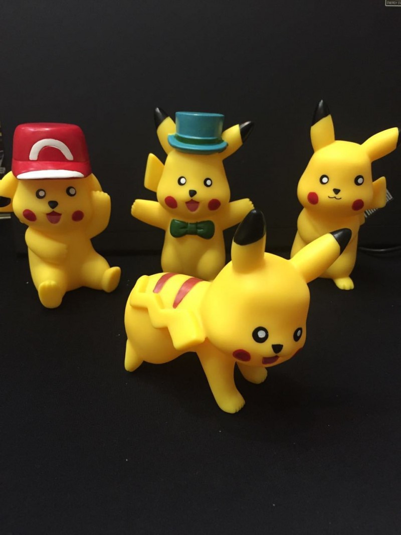 4.5寸搪膠寵物小精靈 寶可夢go pokemon go 神奇寶貝皮卡丘現貨工廠,批發,進口,代購