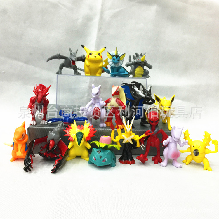 寵物小精靈寶可夢go公仔 pokemon go 皮卡丘18款AB 2種款式可選批發・進口・工廠・代買・代購