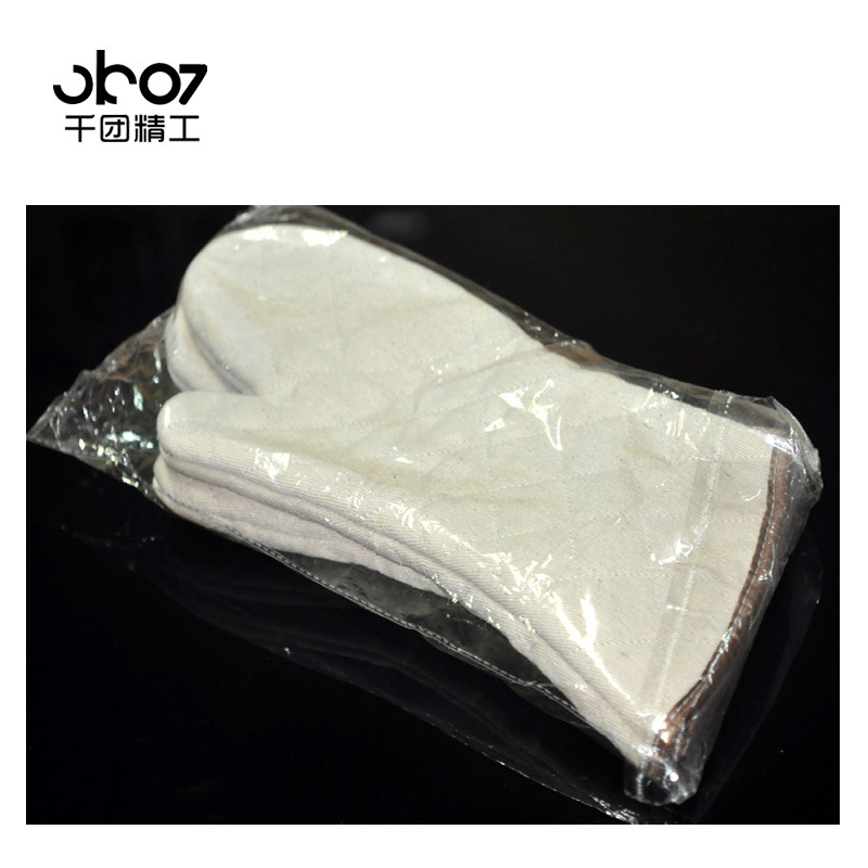 千團精工 烘培專用 高溫 隔熱加長手套 烤爐烤箱用手套(雙)大號工廠,批發,進口,代購