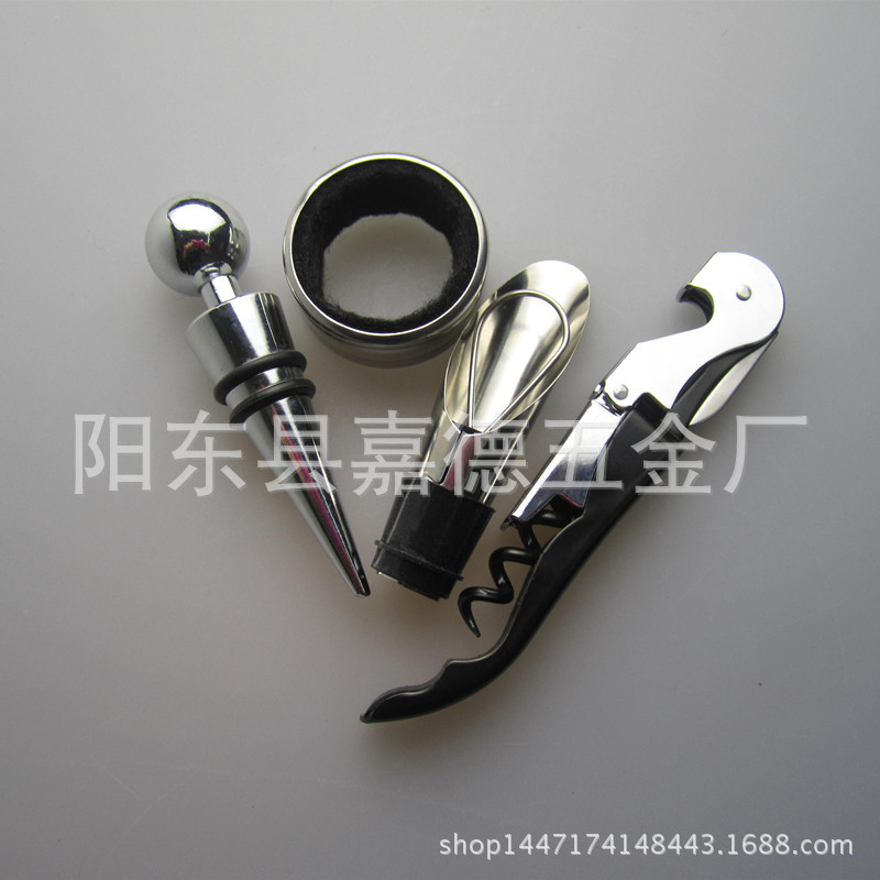 紅酒開瓶器PP袋散裝4件套工廠,批發,進口,代購