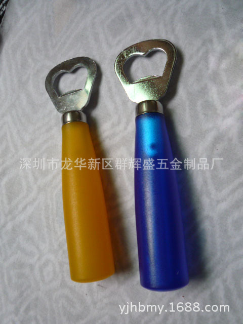 供應塑料手柄開瓶器 半透明手柄開瓶器 金屬開瓶器啤酒開瓶器工廠,批發,進口,代購