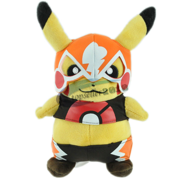 POKEMON/寵物小精靈寶可夢go毛絨公仔玩偶麵具比卡超麵具皮卡丘批發・進口・工廠・代買・代購