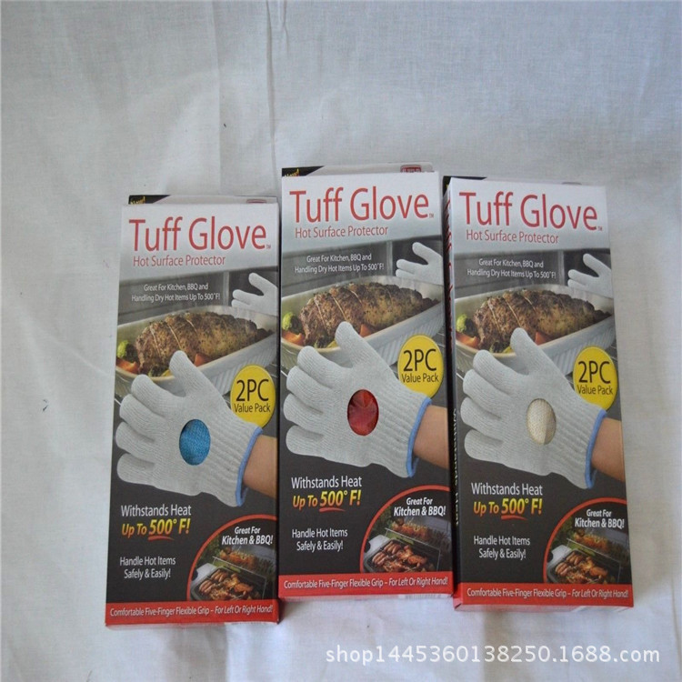 tuff glove 烤爐微波爐手套 棉紗隔熱 耐溫耐磨 防燙手套 TV新品工廠,批發,進口,代購