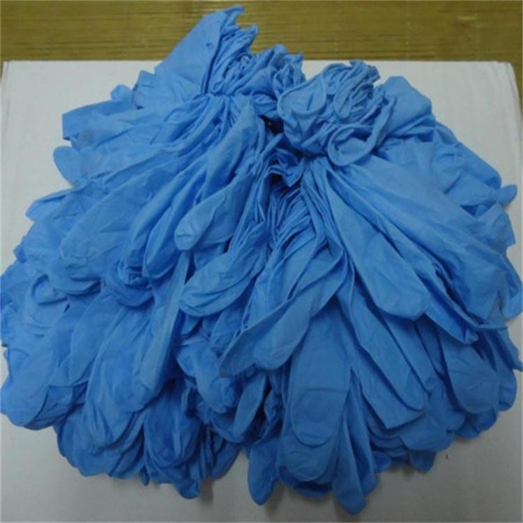 藍色丁腈手套一次性 優質丁晴手套 生產廠傢低價直銷批發・進口・工廠・代買・代購