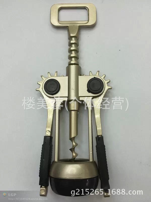 anrun214D電鍍精拋光電鍍鋅合金中高檔香檳開，開瓶器，紅酒開工廠,批發,進口,代購