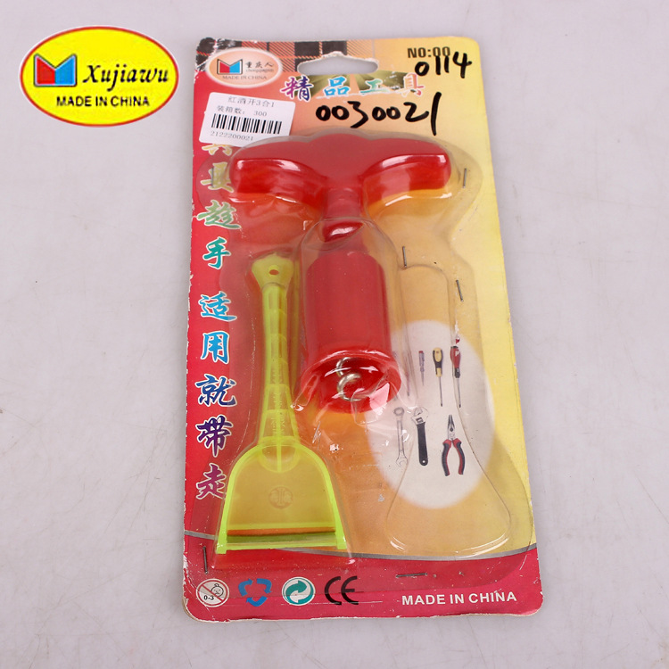 加厚大號的紅酒開瓶器 塑料起瓶器葡萄酒起子紅酒鉆2元店貨源工廠,批發,進口,代購
