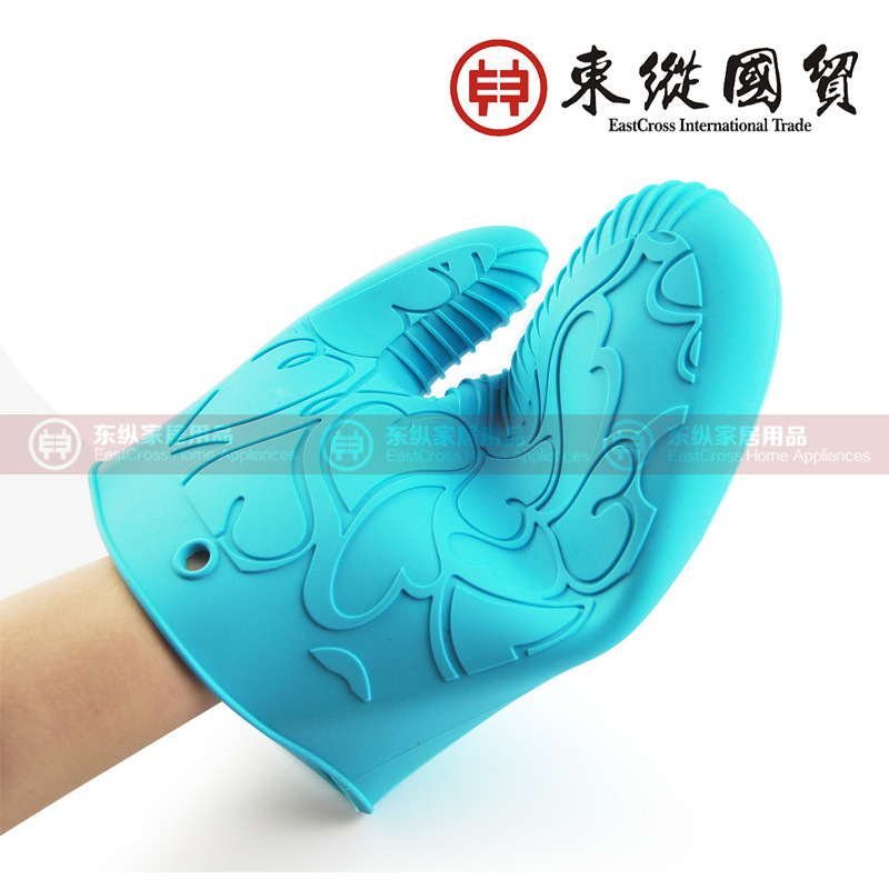 矽膠心形手套 矽膠短款手套 食品級微波爐專用手套工廠,批發,進口,代購