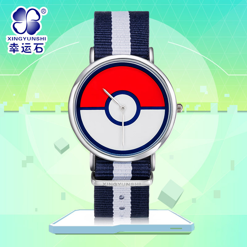 寶可夢goXY手錶 幸運石動漫周邊 pokemon精靈球 防水手錶批發・進口・工廠・代買・代購