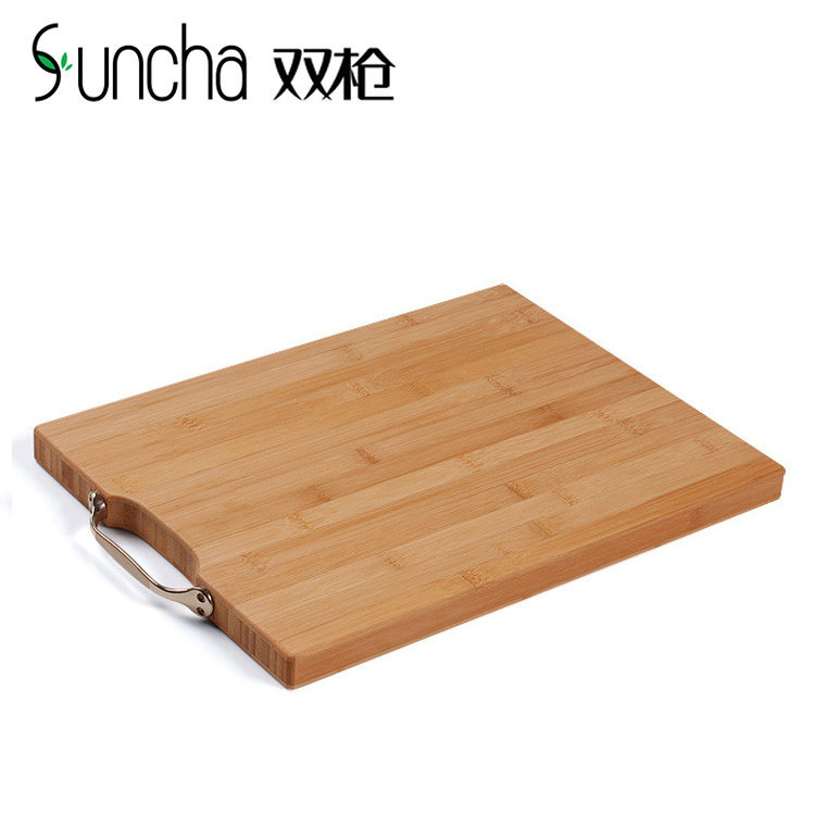 雙槍廚房用品 竹砧板廚具 天然抗菌環保竹菜板 ZB4020方形切菜板工廠,批發,進口,代購