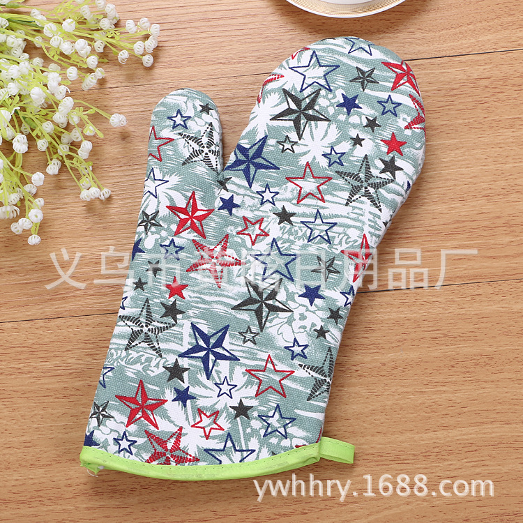 加大帆佈微波爐手套 加厚隔熱防燙護腕手套 非一次就燙壞的手套批發・進口・工廠・代買・代購