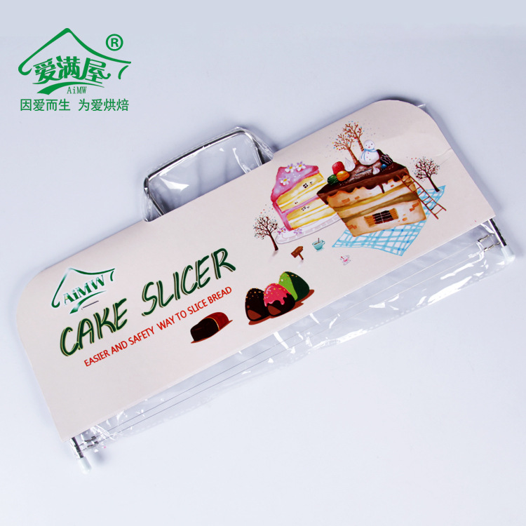【愛滿屋】烘焙工具 麵包分切器 單線雙線蛋糕分層器切割器工廠,批發,進口,代購