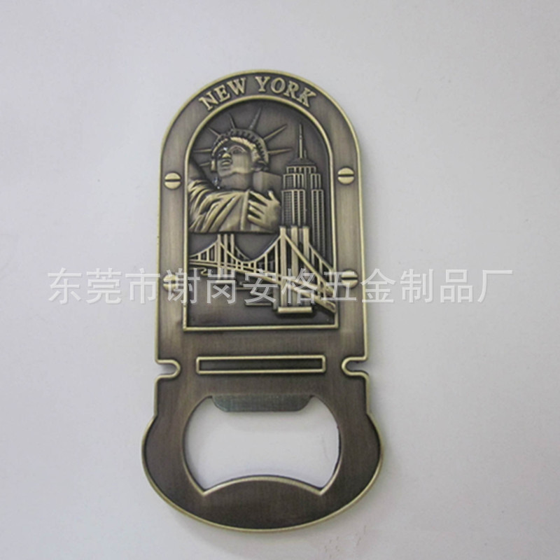 定做金屬烤漆入色開瓶器 高檔合金壓鑄創意開瓶器禮品批發・進口・工廠・代買・代購